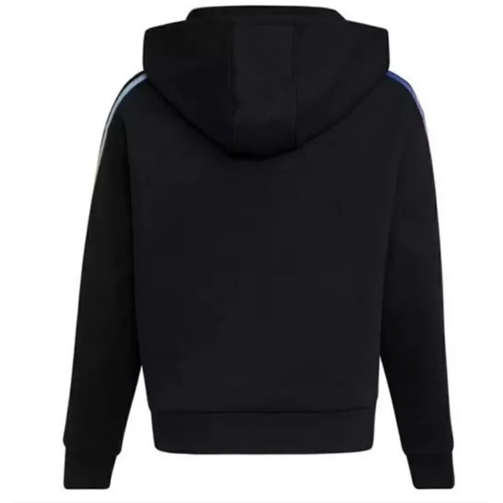 Adidas 3T Girls Multi 3-Stripes Fleece Hoody